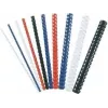 Fellowes - 10 mm - 21 Ringe - A4 (210 x 297 mm) - 55 Blatt - Weiß - 100 Stk. Plastik-Bindekamm - für Fellowes Galaxy 500, Orion 500, Pulsar+ 300, Quasar+ 500, Star 150,