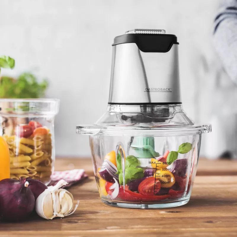 Elektrischer Zerkleinerer Gastroback Design Mini Chopper Plus