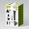 Rasierset Maestro MR-678 3-in-1 USB 90 Min. wiederaufladbarer Trimmer Rasierer Groomer