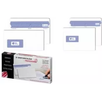 Briefumschlag MAILmedia C5 ohne Fenster mit patentierter Verschlusstechnologie