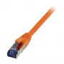 Synergy 21 Patchkabel RJ45 CAT6A 500 MHz 5 m orange S-STP S/FTP TPE Superflex AWG26 - Kabel - Digital/Daten