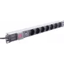 Steckdosenleiste ShiverPeaks BASIC-S 19 Zoll 7-fach, schwarz
