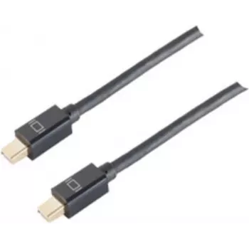 DisplayPort-Kabel ShiverPeaks BS10-51035 2m Mini DisplayPort Schwarz