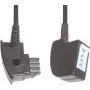 Telefonkabel e+p T 24 6 m Schwarz