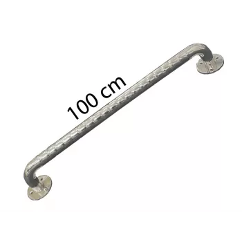 Edelstahl-Wellhandlauf für Badezimmer 100 cm