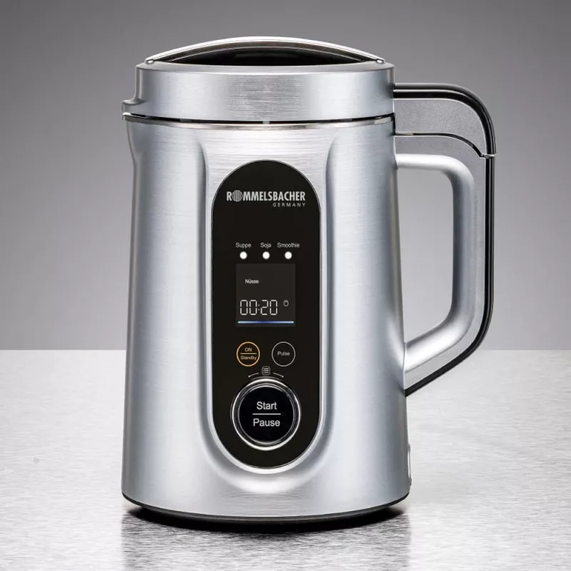 Suppen- und Pflanzendrink-Maker Rommelsbacher SVD 1400, 1,3 L, 1400 W, Silber, Kunststoffgehäuse