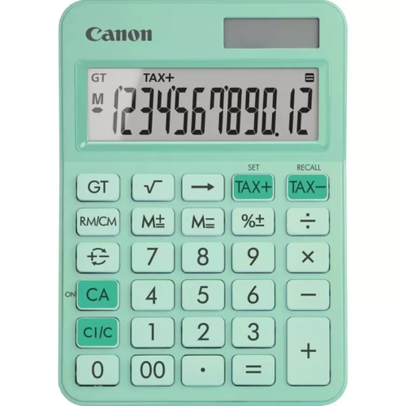 Basic Calculator Canon LS-125KB 12 Digits Grün
