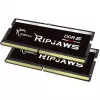 SO-DIMM 32 GB DDR5-4800 (2x 16 GB) Dual-Kit, Arbeitsspeicher schwarz, F5-4800S4039A16GX2-RS, Ripjaws