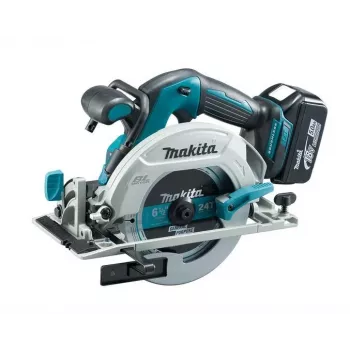 Makita DHS680RTJ Handkreissäge 16,5 cm Schwarz, Grau, Türkis 5000 U/min