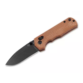 Klappmesser BOKER MAGNUM Rockstub Brown Micarta 2.0 — 14C28N Klinge