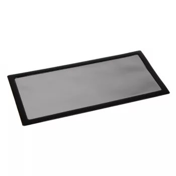 Staubfilter DEMCiflex 0313 — Maße 142×290 mm, schwarz/grau