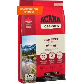 ACANA Classics Red Meat - Trockenfutter für Hunde - 9,7 kg