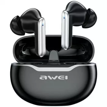 Awei Kopfhörer Bluetooth 5.3 T50 TWS Ladecase /Schwarz
