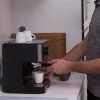 Espressomaschine Schwarz & Decker BXCO1200E — 1200 W, 15 bar, 1,2 L Wassertank, 2 Tassen, integrierter Milchaufschäumer, für die Arbeitsplatte, silber