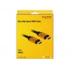 HDMI-Kabel DeLOCK 85728 1,5 m Typ A Schwarz Gold