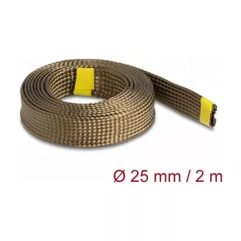 Kabelmantel DeLOCK 20889 Braun Basaltfaser 2,5 cm