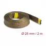 Kabelmantel DeLOCK 20889 Braun Basaltfaser 2,5 cm