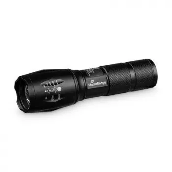 Handtaschenlampe MediaRange MR735 Schwarz LED 10W USB wiederaufladbar
