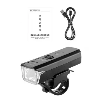 Fahrradlicht Superfire BL56-A — kompakte wiederaufladbare LED-Frontleuchte