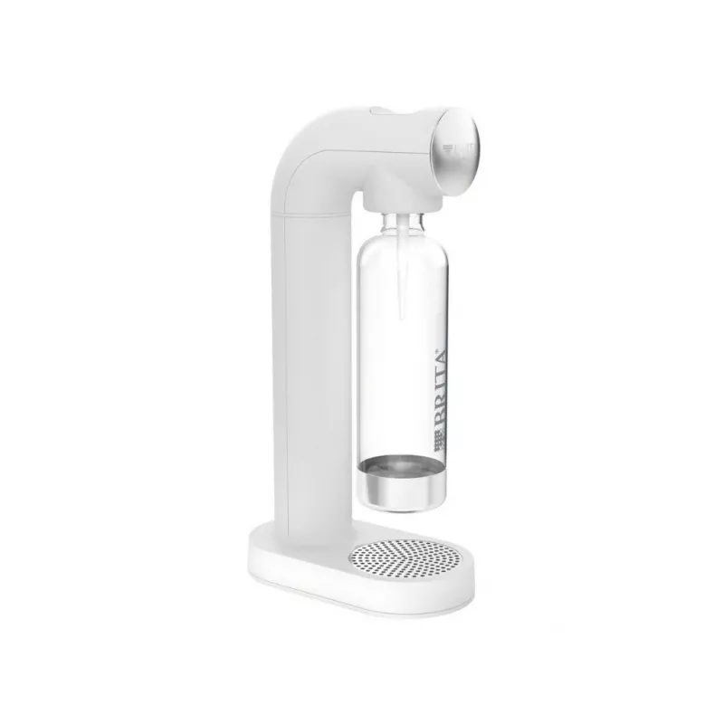 Saturatorflasche BRITA SodaONE Weiß — Flasche, 60 L Leistung, BPA-frei, 450×129×240 mm