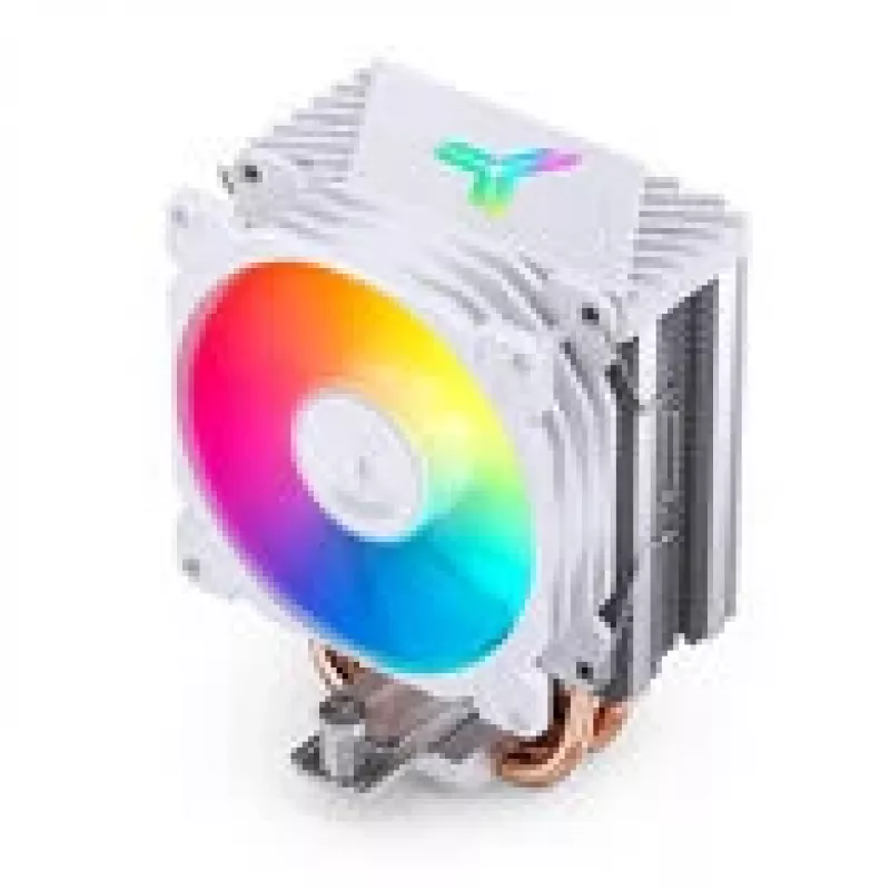 CPU-Kühler Jonsbo CR-1400E 92mm ARGB Weiß — 92mm Lüfter, ARGB-Beleuchtung, weiße Oberfläche