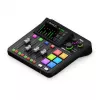 Studio-Controller RØDE Caster Duo Schwarz — 2 Combo XLR/TRS, 2 TRS Line-Ausgänge, 48 kHz, 24-Bit, Touchscreen, Wi‑Fi, Bluetooth