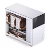 PC-Gehäuse Jonsbo D31 STD Weiß — Midi Tower, Stahl, gehärtetes Glas, Micro-ATX/ITX/DTX, 2×2,5 Zoll + 1×3,5 Zoll, GPU bis zu 400 mm, CPU-Kühler 168 mm