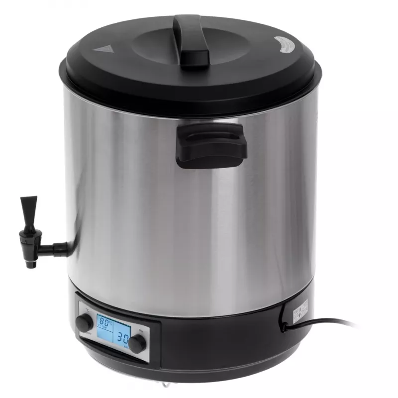 Einkochautomat Adler AD 4496 28L 2600W Edelstahl Schwarz