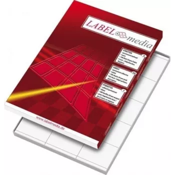 Ddhesive Etiketten LabelMedia, A4, Weiß, 52,5x21,2 mm, (56) (100) 0707-764