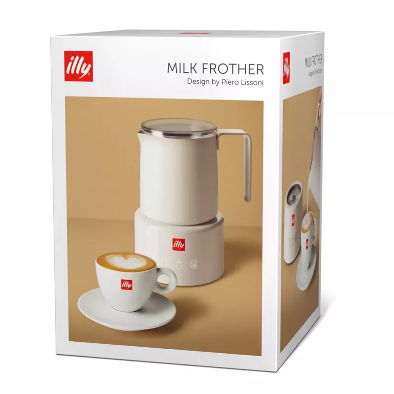 Automatischer Milchaufschäumer Illy 22984 Weiß Edelstahl AC 230V