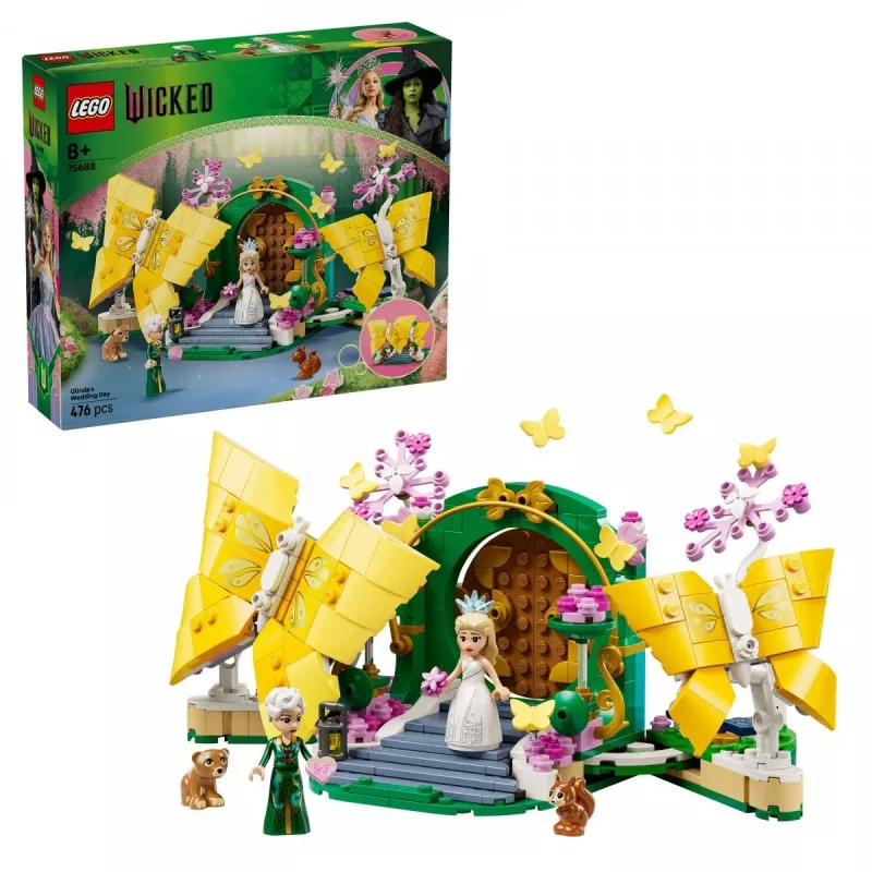 LEGO Bauset Wicked 75688 Glindans Hochzeitstag — thematisches Set, Modell 75688