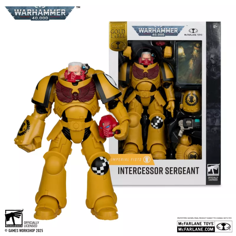 MCFARLANE Warhammer Intercessor Sergeant Figur 7in (10954)