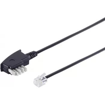 Telefonkabel ShiverPeaks 70150 mit TAE N-Stecker für Festnetzverbindungen