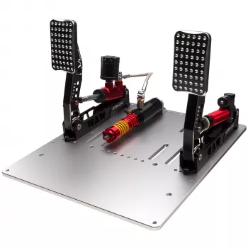 Simagic P2000 Hydraulic 2-Pedal Set, 100KG Loadcell - Crimson Edition