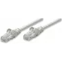 Intellinet Netzwerk-Patchkabel, Cat5e, 1,5m, Grau, CCA, U/UTP, PVC, RJ45, vergoldete Kontakte, rastnasenschutz, Knickschutztülle, lebenslange Garantie