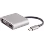 Laptop Dock S/CONN 14-05026 Kabelgebunden USB 3.2 Gen 1 Type-C Grau