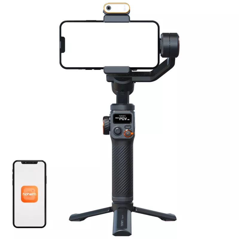 Smartphone-Kamerastabilisator Hohem iSteady M6 Kit Schwarz 2600 mAh