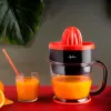 Elektrische Zitruspresse JATA JEEX1422 1,2 L 40 W Schwarz Rot Transparent
