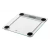 Elektronische Personenwaage CLATRONIC PW 3368 — max. 150 kg, Genauigkeit 100 g, Glasplattform