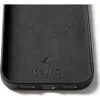 Mujjo Full Leather Case Hülle für iPhone 17 Pro Max schwarz