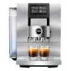 Vollautomatische Espressomaschine JURA Z10 (EB) — 2,4 L Wassertank, integriertes Mahlwerk, 1450 W, Aluminium/Weiß