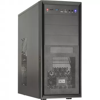Computergehäuse Inter-Tech ATX IT-8862 Plaid, Farbe Schwarz
