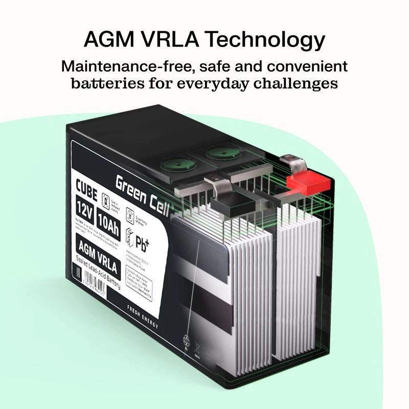 Batterie AGM VRLA 6V 4Ah IP54