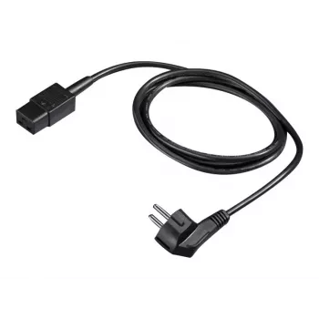 Netzstecker Typ F Rittal DK 7200.216 Schwarz 1,8 m