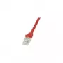 Netzwerkkabel LogiLink 3m RJ-45 Cat6 U/UTP Rot