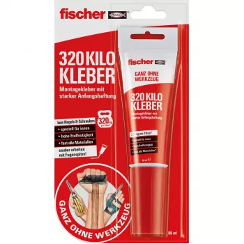 GOW 320 Kilo Klebstoff, Tube 80ml (Weiß)