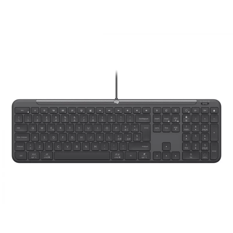 Kabelgebundene Tastatur K620 For Business Graphite - Ita - MEDITER-412