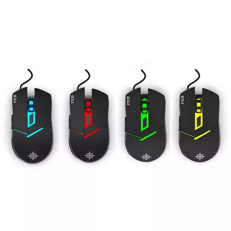 Cian Technology GmbH Cian INCA RAINBOW EFFECT MECHANICAL FEEL GAMING Tastatur & Maus SET