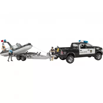 Dodge RAM 2500 Police Pickup mit Boot