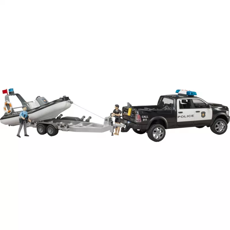 Dodge RAM 2500 Police Pickup mit Boot